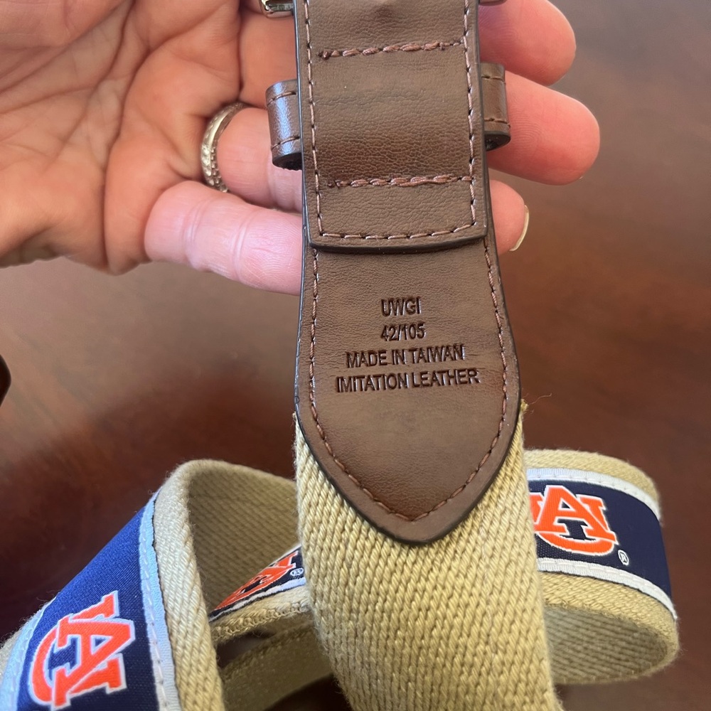 Auburn Belt Men’s 42 Like New